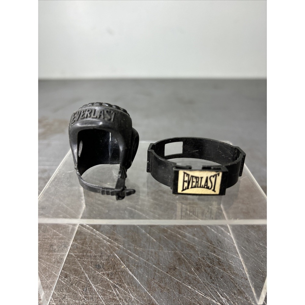 Vintage 1975 Ken Norton Mego Action Figure Everlasting Helmet Belt Accessories